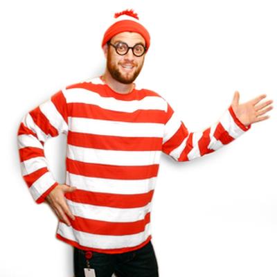PranksStore.com - Pranks for everyone - Where's Waldo Costume